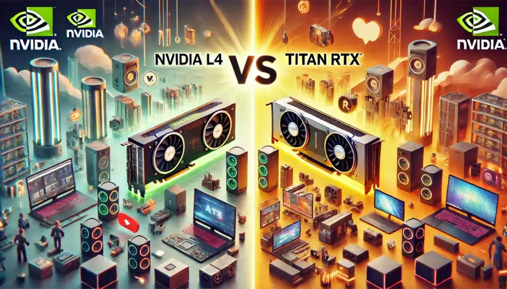 NVIDIA L4 and Titan RTX GPU